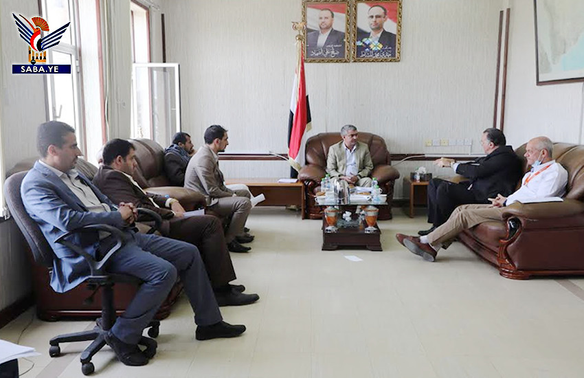  طاووس يلتقي ممثل منظمة الصحة العالمية في اليمن 15 09 2021