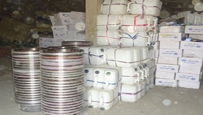 مؤسسة السجين تنفذ مشروعي مياه وتوزيع 2500 سلة غذائية في المنصورية بالحديدة 15 08 2018 