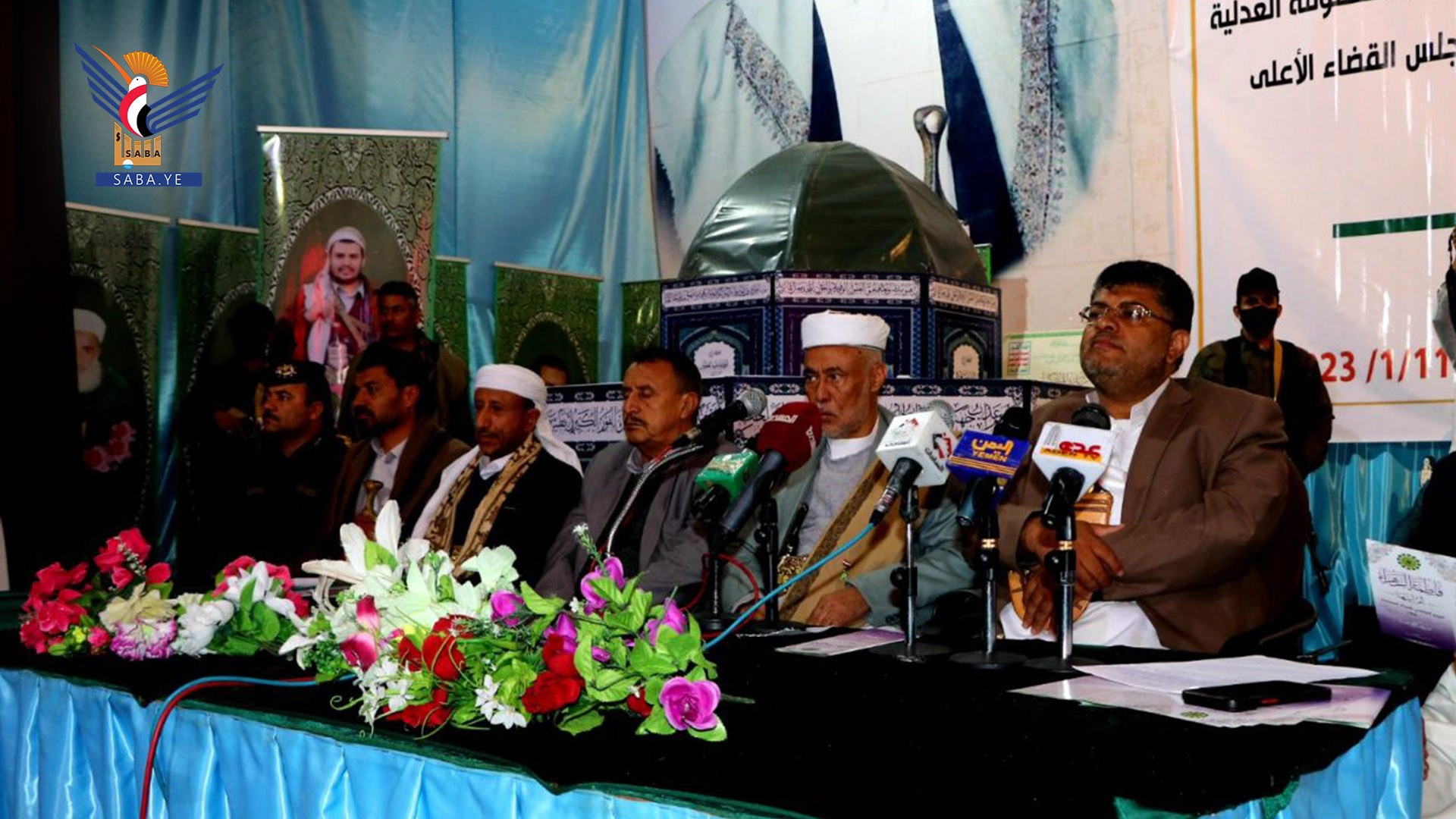 محمد علي الحوثي يترأس لقاء موسعا للسلطة القضائية بذمار 